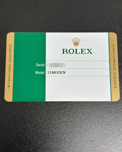 Rolex 116610LN