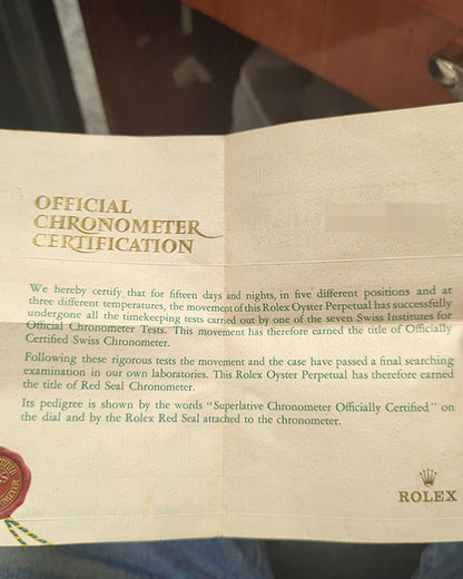 Rolex 1500